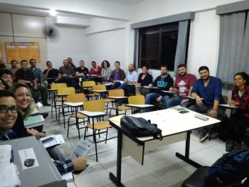 Primeira aula da Pós Graduação em Desenvolvimento Territorial
