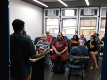 Primeira sala de aula do DTUR no Campus Maracanã é inaugurada